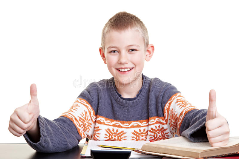 successful-student-holding-thumbs-18943702